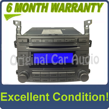 07 - 08  Hyundai Radio Stereo 6 Disc CD Changer MP3 XM Satellite