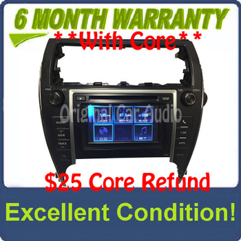 12 13 Toyota CAMRY Touch Screen Display LCD Radio MP3 XM CD Changer Player 57013