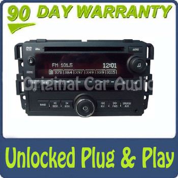 Unlocked GMC Radio DVD Player CD Changer Aux Stereo OEM 2009