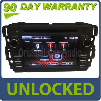 Unlocked 2015 -2016 GMC Acadia AM FM Touch Screen Aux Radio 23459481