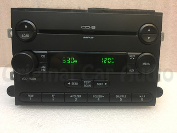 2006 2007 Ford Fusion Mercury Milan AM/FM 6 Disc Changer MP3 CD Player