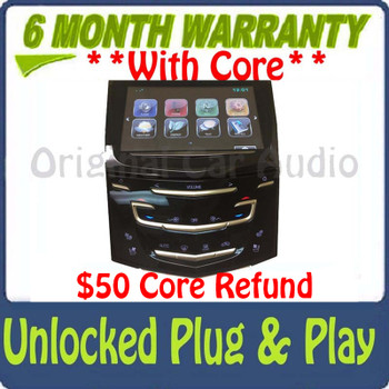 2013 - 2015 Cadillac ATS CTS XTS Cue Navigation GPS Bluetooth Touch Screen Display Control Panel Unit With Heated and Cooled Seats