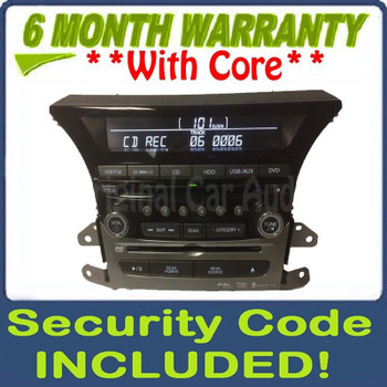 2013 - 2015 Honda Pilot OEM DVD Navigation AM FM Radio CD Player 2TV0