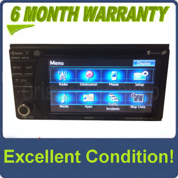 2011 - 2014 Toyota Sienna OEM Single CD Gracenote Navigation HD Radio Reciever