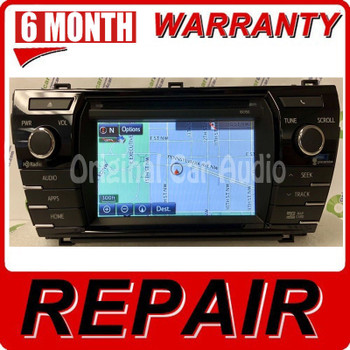 REPAIR 2014 2015 Toyota Corolla OEM Touch Screen Replacement REPAIR ONLY