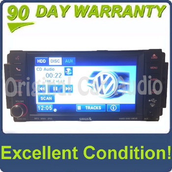 2012 2013 2014 VW Volkswagen Routan OEM MYGIG AM FM Radio Touch Screen MP3 SAT CD Player Receiver RBZ