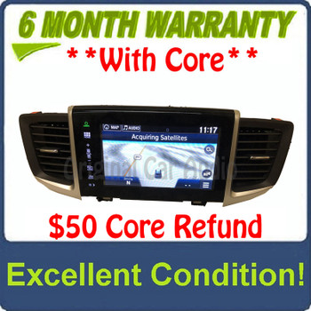 2016 - 2017 Honda Pilot OEM Touch Screen Navigation Multimedia AM FM Radio Receiver