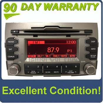 2010 - 2013 Kia Sportage OEM Single CD AM FM SAT Radio Media Receiver GREY 2010 - 2013 Kia Sportage OEM Single CD AM FM SAT Radio Media Receiver GREY