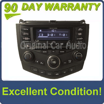 2004 - 2007 Honda Accord 6 CD Changer Player FM AM Radio