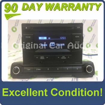 2016 - 2018 Hyundai Elantra OEM AM FM XM SAT CD Player Radio Receiver 2016 - 2018 Hyundai Elantra OEM AM FM XM SAT CD Player Radio Receiver
