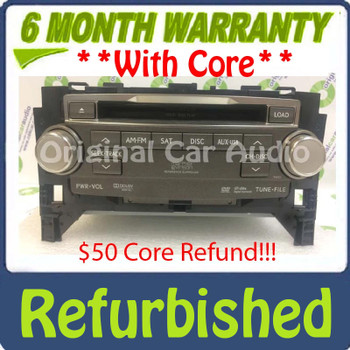 Refurbished 2009 - 2012 Lexus LS460 LS600 LS600H OEM Mark Levinson Sat Aux DVD AM FM Radio CD Player P6522