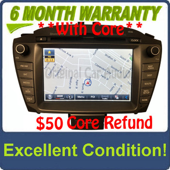 2014 - 2015 Hyundai Tucson OEM BlueLink Touch Screen Navigation Bluetooth Multi Media HD Radio Receiver