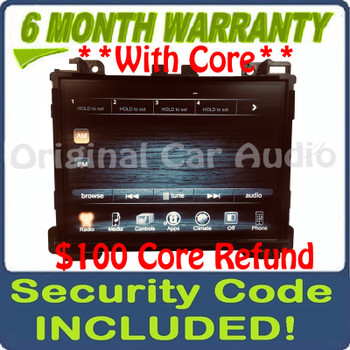 2015 - 2017 Chrysler Dodge 300 Charger OEM VP3 NA UConnect Touch Screen Radio