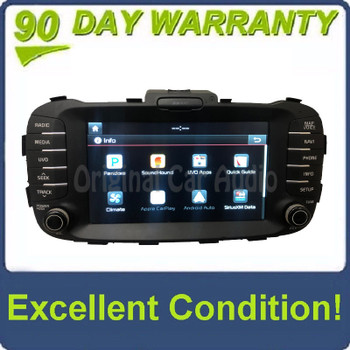 2017 - 2019 Kia Soul OEM Harman Kardon Premium Sound UVO Navigation Multi Media Radio Receiver