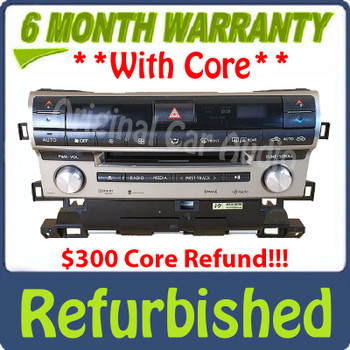 Refurbished 2013 - 2015 LEXUS LS460 OEM MULTIMEDIA AM FM RADIO CD PLAYER RECEIVER MODULE P10615