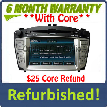 Refurbished 2010-2013 HYUNDAI Tucson OEM Radio Navigation Stereo MP3 Sat CD Player Receiver