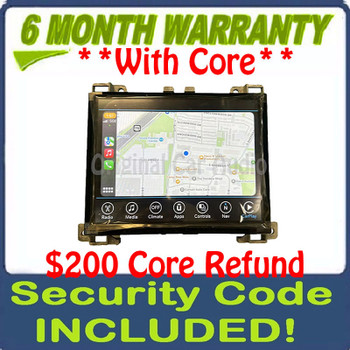 Refurbished 2017 - 2019 Dodge Challenger Charger OEM Uconnect Touch Screen Navigation UAQ Multi Media Radio Receiver