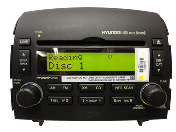 2006 - 2008 HYUNDAI Sonata XM Satellite Radio Stereo 6 Disc Changer CD MP3 Player OEM