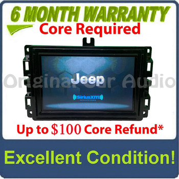 2017 - 2021 Jeep Compass OEM 7" Touchscreen AM FM Uconnect Radio Receiver VP2