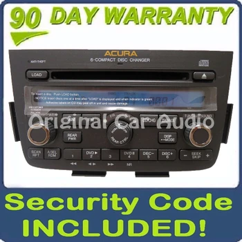 2005 2006 Acura MDX Radio DVD Player 6 CD Changer Stereo 1XF9
