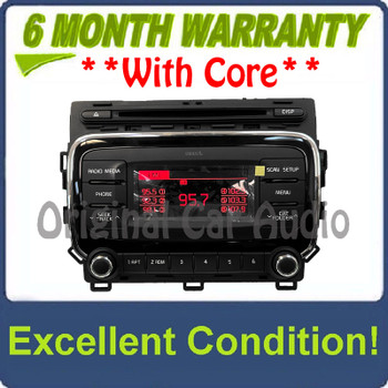 2017 - 2018 Kia Forte5 OEM AM FM SAT Radio CD Player Receiver 2017 - 2018 Kia Forte5 OEM AM FM SAT Radio CD Player Receiver