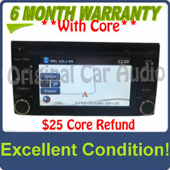 2013 - 2015 Nissan Frontier Titan Xterra OEM Navigation AM FM Radio Receiver