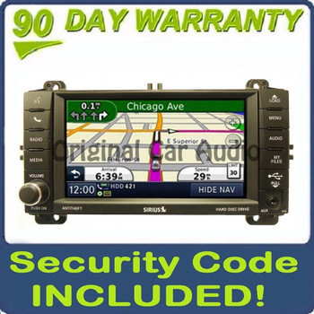 Refurbished 2011 - 2013 Jeep Dodge Navigation MyGig Radio CD Player MP3 USB AUX