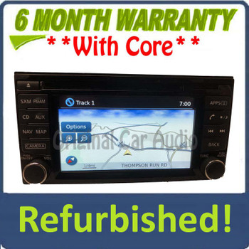 Refurbished 2014 - 2015 Nissan Juke OEM AM FM Radio Navigation CD Player Receiver