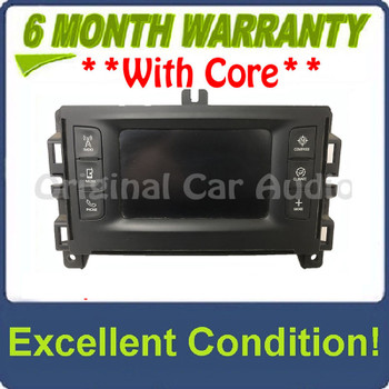 2014 - 2015 Jeep Cherokee OEM VP2 Touch Screen Multi Media Bluetooth XM Radio Receiver LONG BLOCK