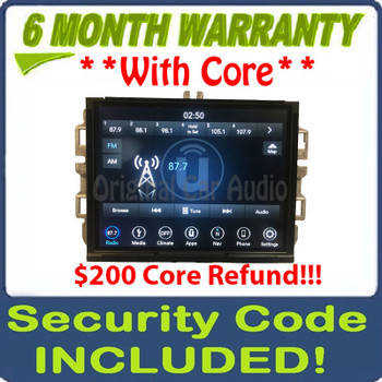 2019 - 2021 Ram Jeep Grand Cherokee OEM Uconnect 8.4 VP4R-A Navigation Multi Media Receiver