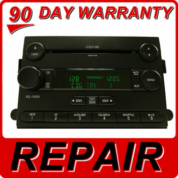 Repair Service 2006 2007 2008 2009 2010 Mercury OEM Milan Montego Monterey Mountaineer Sable 6 CD Changer