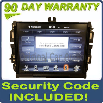 2016 - 2017 Jeep Cherokee OEM UConnect VP3 NA Multi Media Bluetooth Sat Radio Receiver