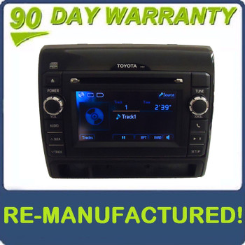 Reman Toyota Tacoma Touch Screen Radio MP3 Bluetooth CD Player 57053 2012 2013