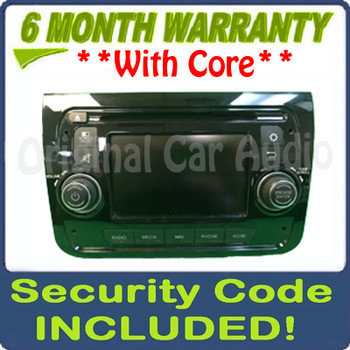2014 - 2017 Ram Dodge ProMaster OEM VP2 Navigation Touch Screen Single CD AM FM Radio Media Receiver