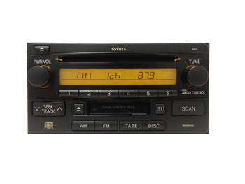 Toyota Rav4 AM FM Radio Tape CD Player