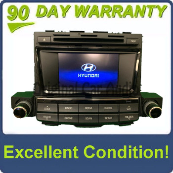 2015 - 2018 Hyundai Tucson OEM CD AM FM SAT Bluetooth Multi Media Radio Receiver