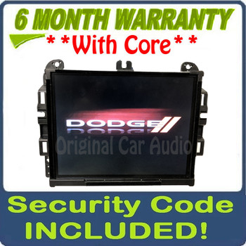 2014 - 2017 Dodge Durango OEM VP3 NA Touch Screen U Connect Multi Media Receiver