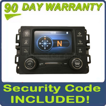 2019 - 2022 Ram 2500 3500 OEM AM FM Radio Uconnect 5" Display Receiver VP2_5 DT