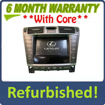 Le142R) 07-10 Lexus LS460 LS600HL Multi-Display Navigation GPS