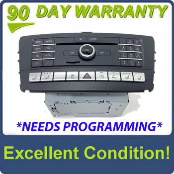 2016 - 2019 Mercedes GLE-Class OEM Navigation AM FM Radio Receiver w/ Climate Control Buttons