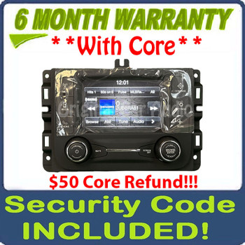 2019 - 2022 Ram 2500 3500 OEM AM FM Radio Uconnect 5" Display Receiver VP2_5 DT SXM