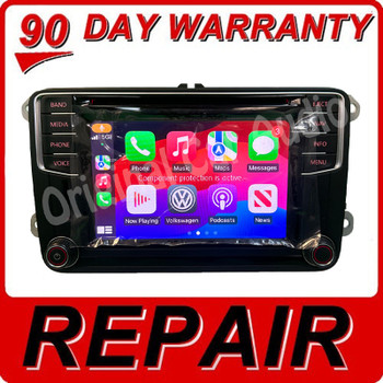 Repair Your 2016 - 2019 Volkswagen OEM GPS Navigation Sat Bluetooth HD Radio Apple CarPlay Android Auto Touch Screen Replacement
