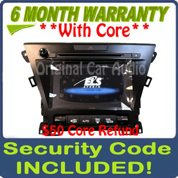 Refurbished 2014 - 2016 Acura MDX OEM CD AM FM Touch Screen Navigation Media Radio Receiver