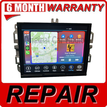 Repair Service 2017 - 2022 Jeep Compass OEM UAQ VP4 Navigation Display Screen Radio Multi Media Receiver