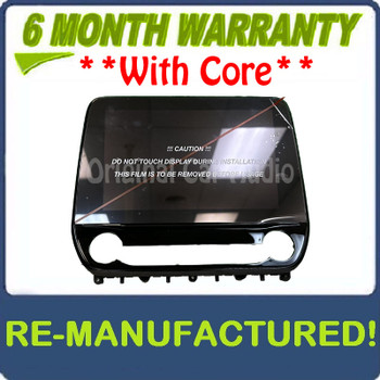 Reman 2018 - 2021 Ford EcoSport OEM Information Display Screen 6.5"