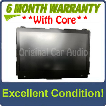 Nissan OEM Factory Headrest B Passenger Monitor DVD Touchscreen