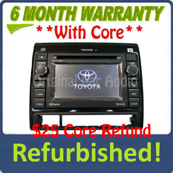 To57016U) 2011 2012 2013 2014 Toyota Tacoma OEM JBL SAT HD Radio