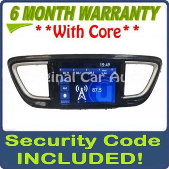 Refurbished 2017 - 2020 Chrysler Pacifica Voyager OEM JB2 Radio Touch Screen Display Monitor ONLY