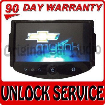 Unlock Your 2013 - 2015 CHEVROLET Sonic Trax OEM AM FM Radio MP3 Stereo Display Screen Unlock Service