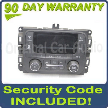 2017 - 2020 Ram 1500 OEM AM FM Radio Media Receiver VP1 NA SXM